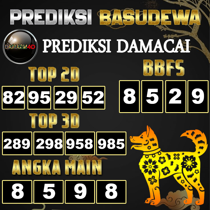 Prediksi Togel Basudewa: Damacai Pools 01 Juni 2025