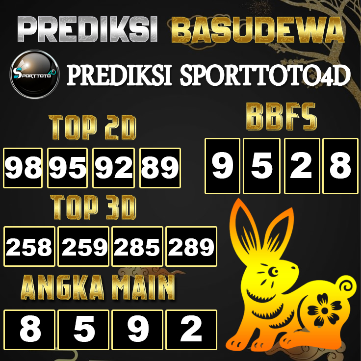 Prediksi Togel Basudewa: Sport Toto4D Pools 01 Juni 2025