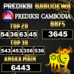 Prediksi Togel Basudewa: Cambodia Pools 03 Juni 2025