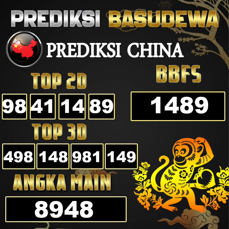 Prediksi Togel Basudewa: China Pools 03 Juni 2025