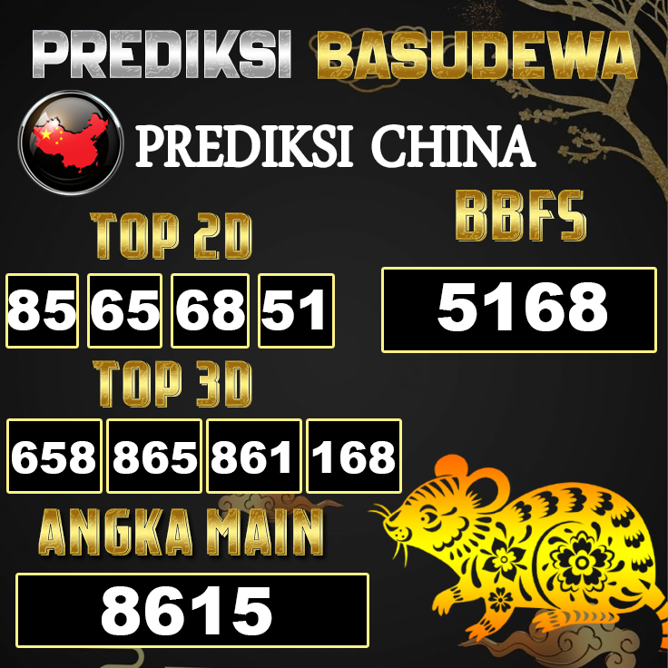 Prediksi Togel Basudewa: China Pools 10 Juni 2025