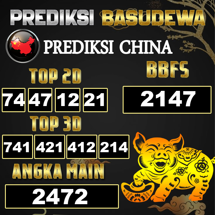 Prediksi Togel Basudewa: China Pools 02 Juni 2025