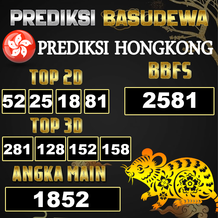 Prediksi Togel Basudewa: Hongkong Pools 18 Juni 2025