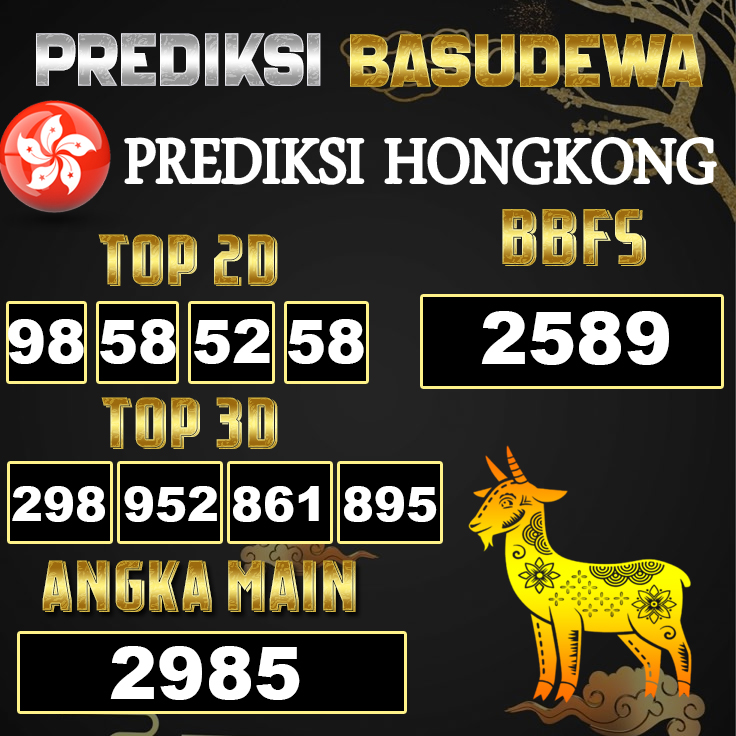 Prediksi Togel Basudewa: Hongkong Pools 02 Juni 2025