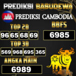 Prediksi Togel Basudewa: Cambodia Pools 02 Juni 2025
