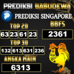 Prediksi Togel Basudewa: Singapore Pools 05 Juni 2025
