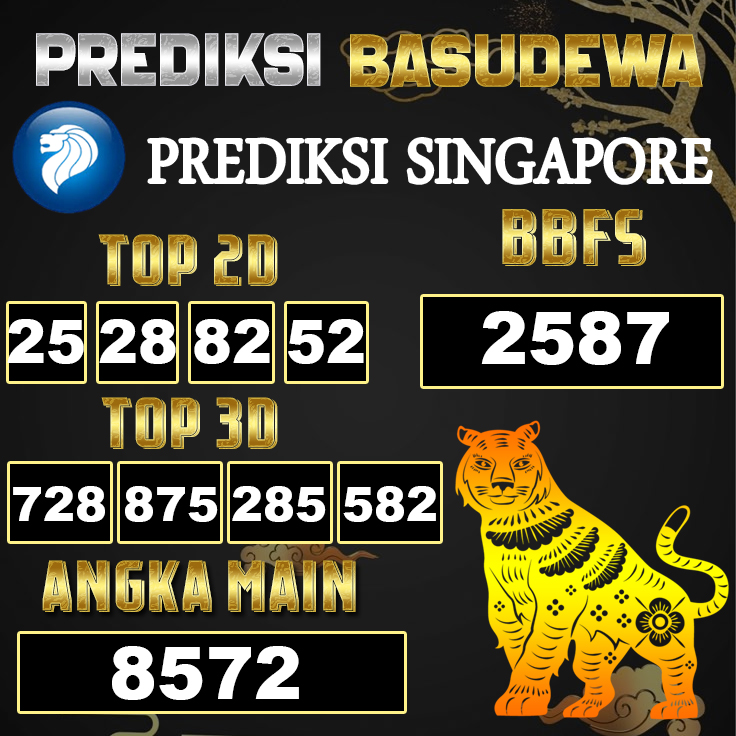 Prediksi Togel Basudewa: Singapore Pools 02 Juni 2025