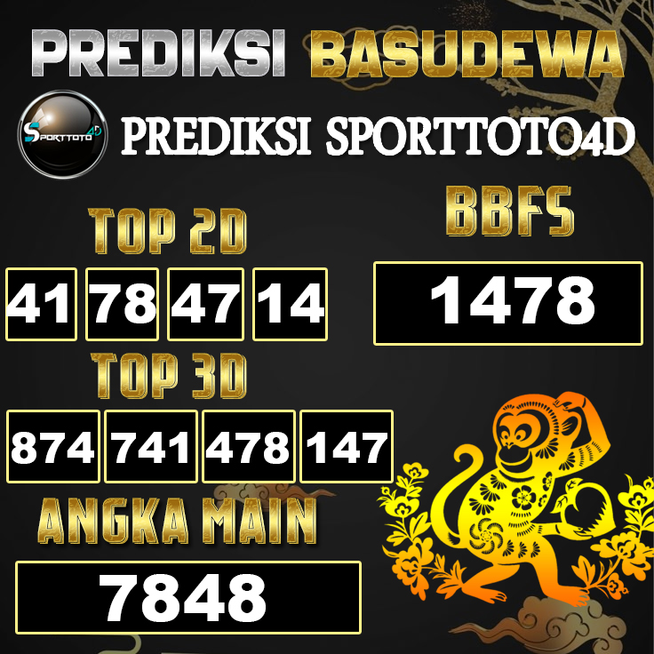 Prediksi Togel Basudewa: Sport Toto4D Pools 04 Juni 2025