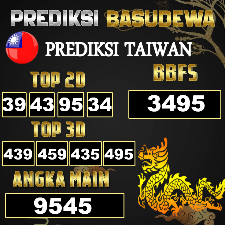 Prediksi Togel Basudewa: Taiwan Pools 10 Juni 2025
